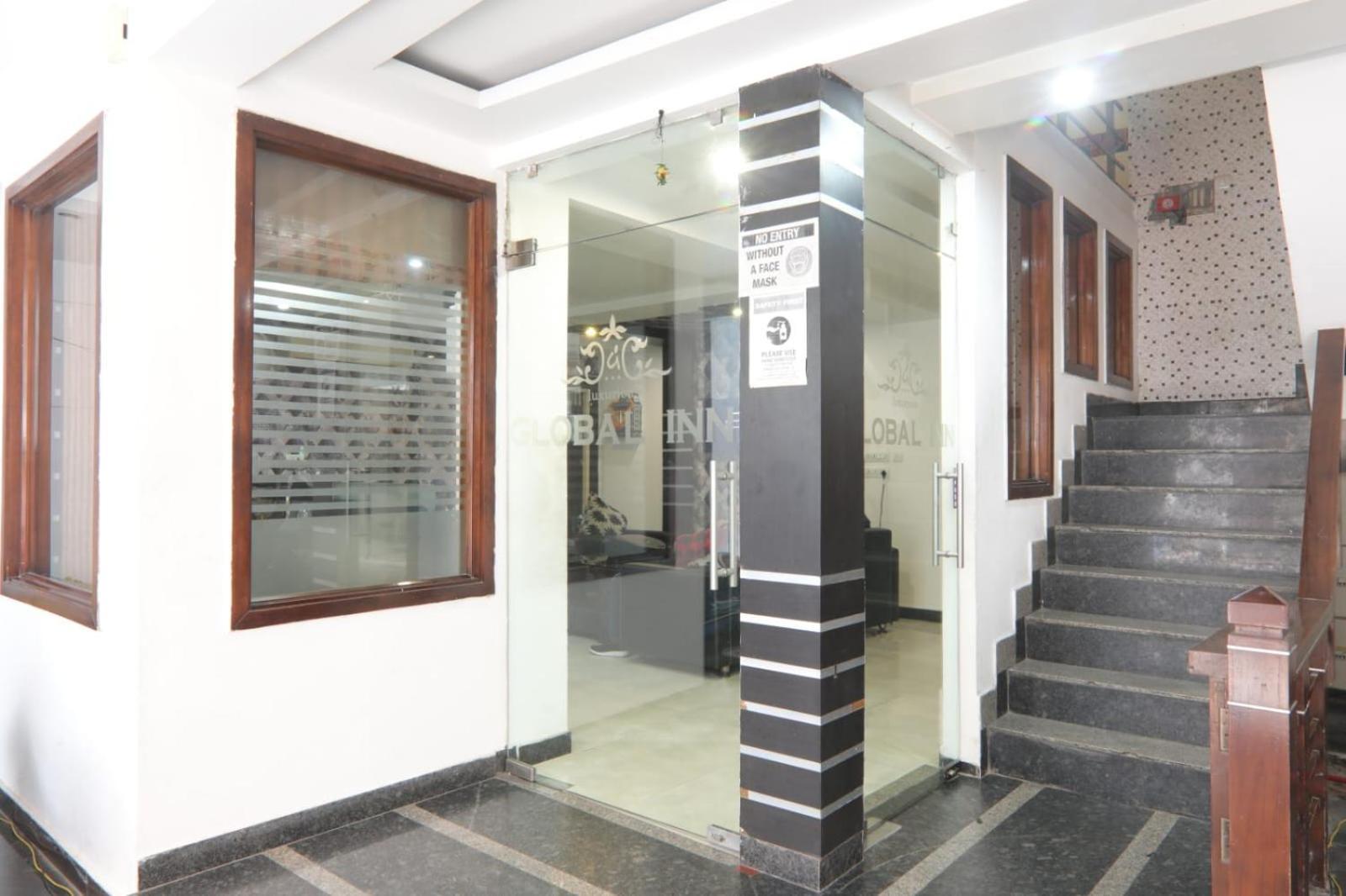 Hotel Global Inn -1 Km From Railway Station - Lift Food And Free Parking Lucknow Ngoại thất bức ảnh